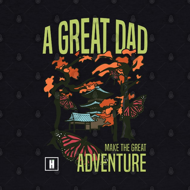 a great dad make great adventure recolor 01 by HCreatives